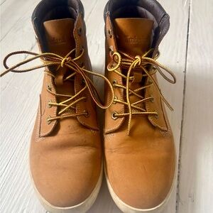 TIMBERLAND DAUSETTE WHEAT NUBUCK LEATHER WOMENS SIZE 9.5 A1KLZ